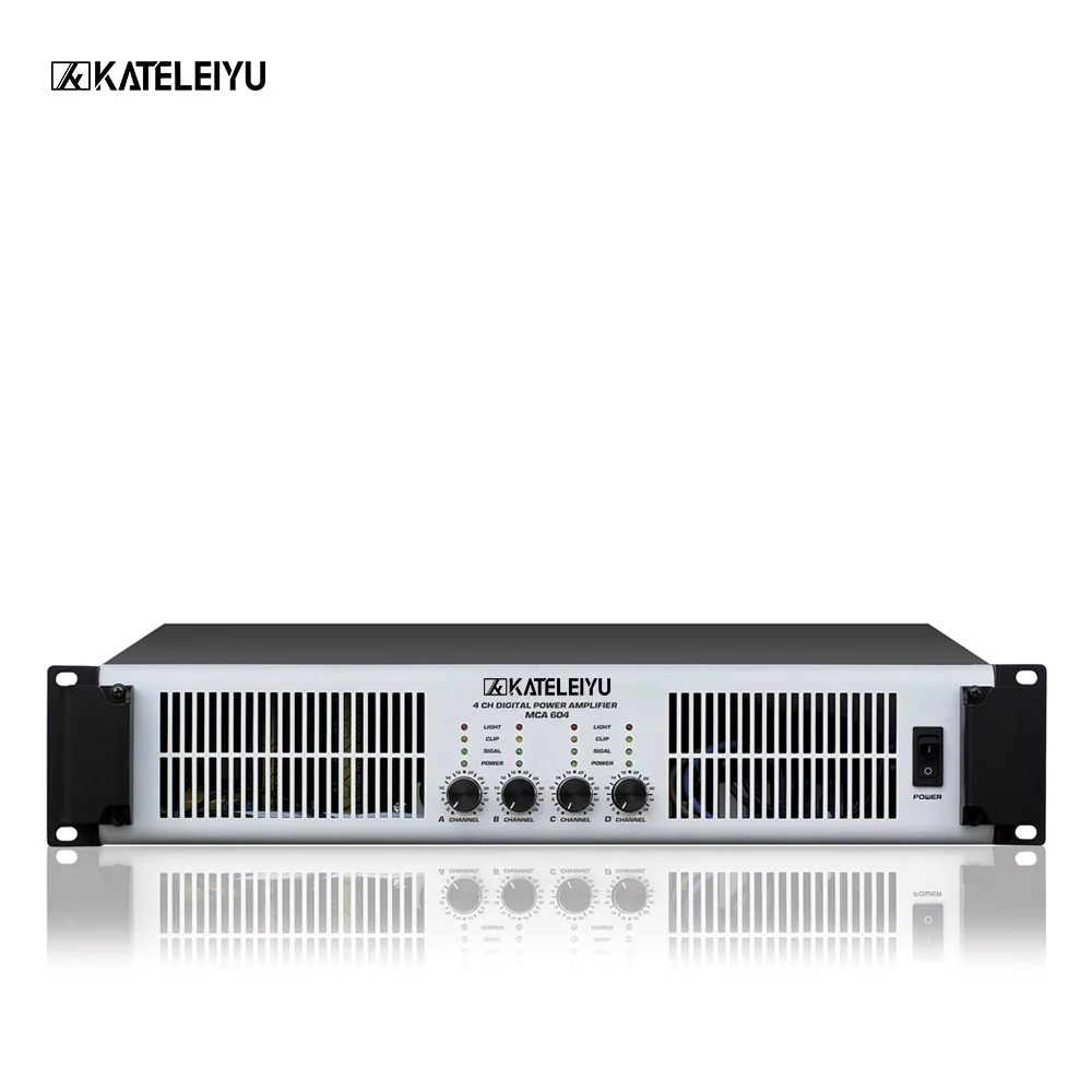 

professsional power amplifier S-604 amplifier Tube Integrated Amplifier Input USB / AUX Power Amplifie825W * 4 ohms multifunct