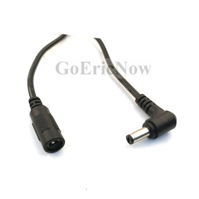 

20pcs DC 12 V 5.5x2.1mm Female to Angle 5.5x2.1mm Male Connector Cable (1 M)