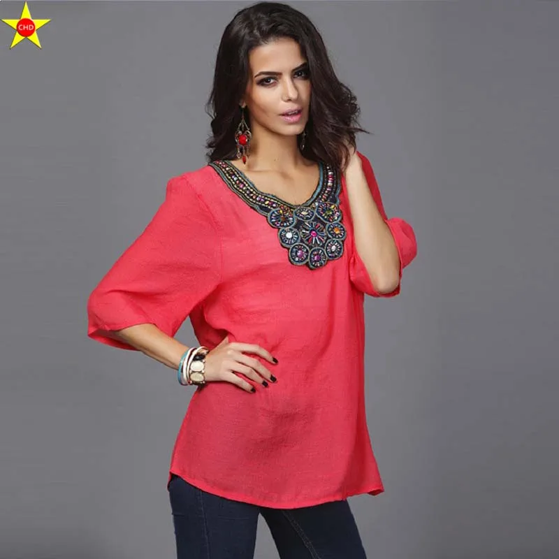 

Plus Size Casual Women Dresses 2019 Summer Fashion Embroidered Loose Dress Vestidos Extra Large Beach Dress L XL XXL 3XL