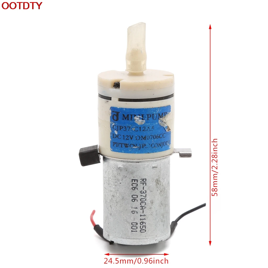 

Priming Diaphragm Mini Pump Spray Motor 12V Micro Pumps For Water Dispenser