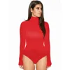 Turtle Neck Bodycon Bodysuit for Women