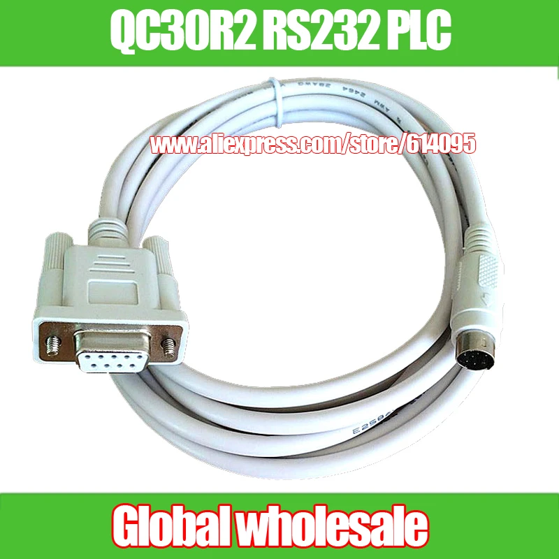 New Mitsubishi USB-QC30R2 Q Series RS232 Programming Cable eg New Mitsubishi USB-QC30R2 Q Series RS232 Programming Cable eg