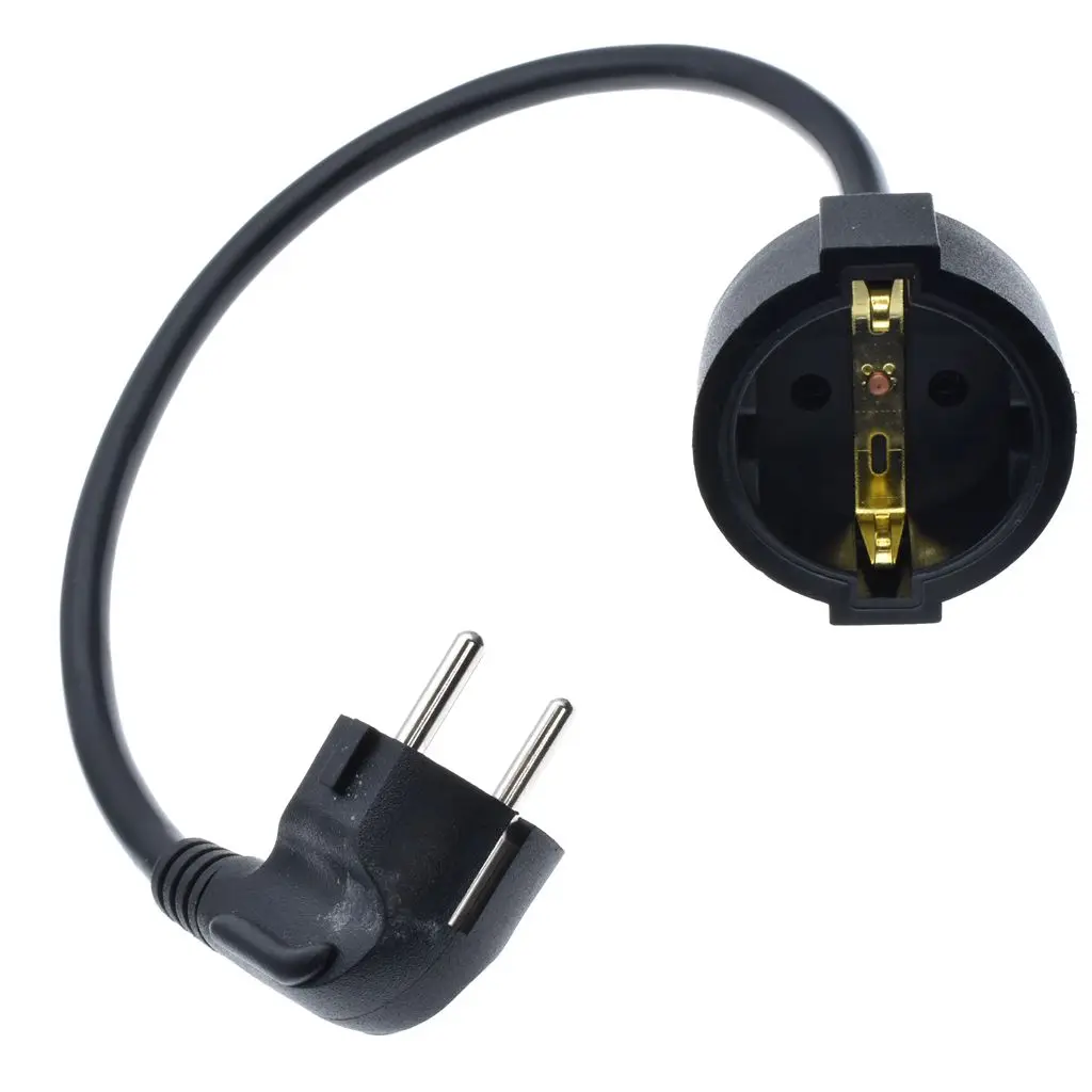 16A Power Cord,European/German Plug To CEE 7/3 Euro Female Schuko