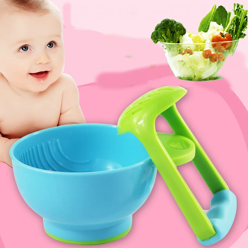 

Baby food feeding Food Grinder Fruit Food Press Machine Safety Processor Kid Dish Feeder 2019 New Babies Food Mills Tools For