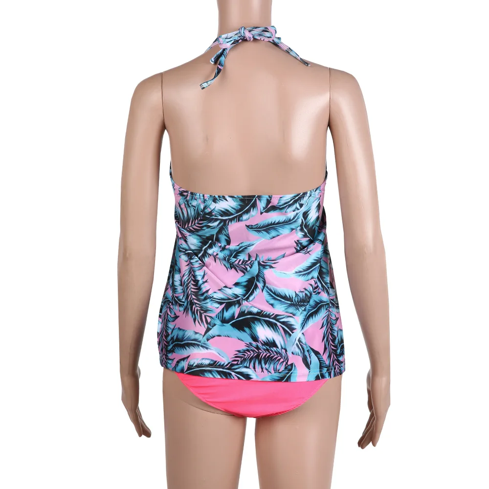 Женский купальник с цветочным принтом для беременных, купальный костюм, Пляжная летняя бикини, купальная сексуальная одежда для беременных женщин
