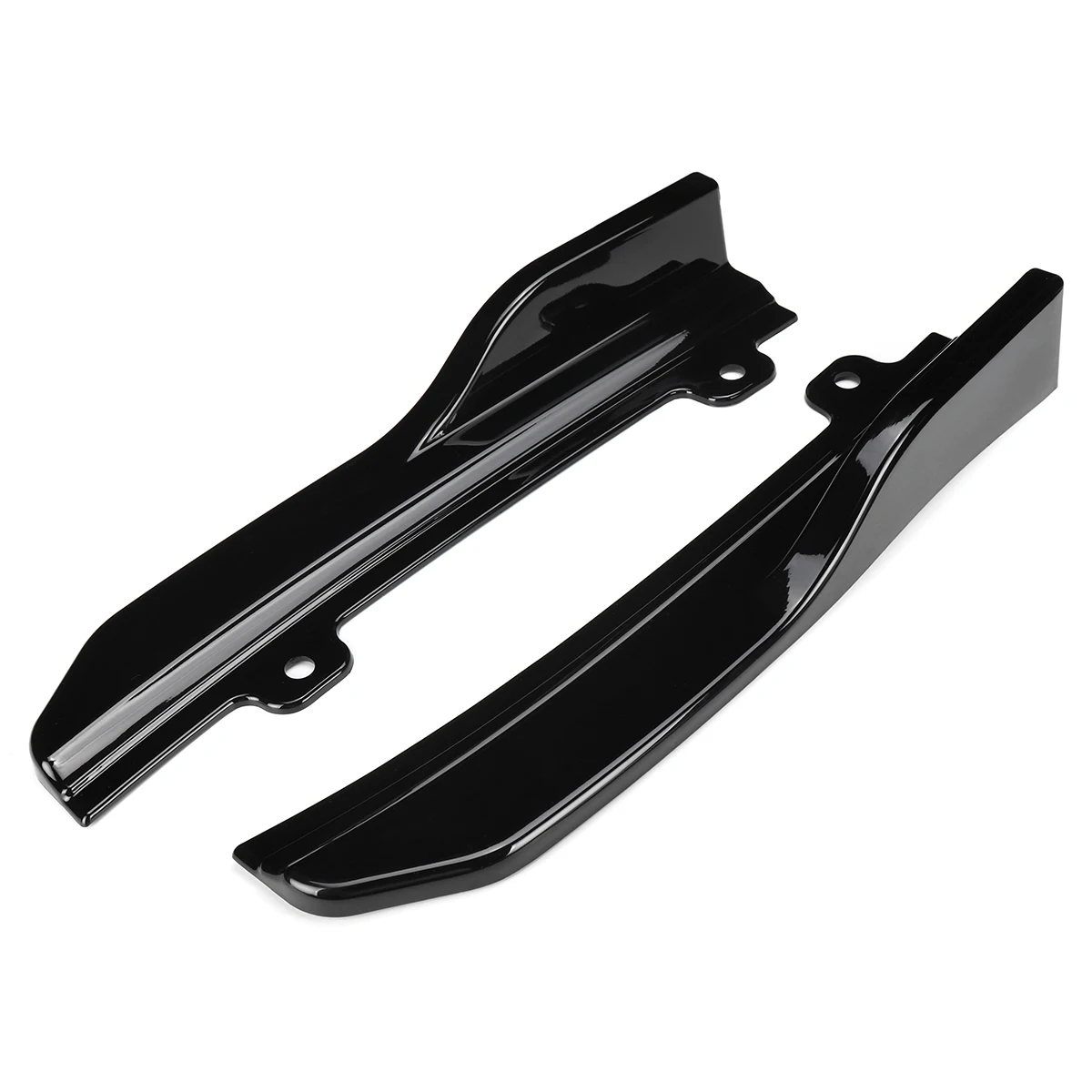 Falda lateral Spoiler cuerpo Kit ala borde brillo negro parachoques Auto partes exteriores Spoiler parachoques para 2018 para Honda Accord 10th Falda lateral Spoiler cuerpo Kit ala borde brillo negro parachoques Auto partes exteriores Spoiler parachoques para 2018 para Honda Accord 10th