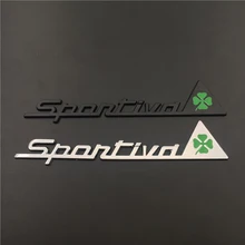 *#Best Price Car Sticker for Clover Sportiva Body Emblem Metal Badge Decals for Alfa Romeo 147 155 159 Giulia Giulietta MITO Auto Accessories *#Best Price Car Sticker for Clover Sportiva Body Emblem Metal Badge Decals for Alfa Romeo 147 155 159 Giulia Giulietta MITO Auto Accessories