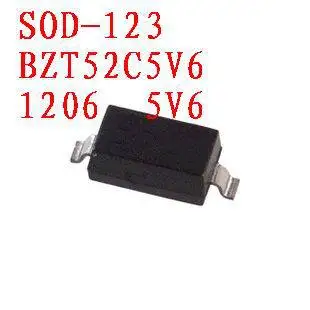 Диод Зенера BZT52C5V6 SOD 123 100 шт. бесплатная доставка|zener diode|100pcs diodediode 100pcs |