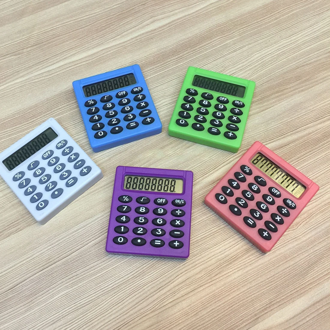 Портативный карманный мультяшный мини-калькулятор NOYOKERE Ручной Карманный Монетный калькулятор на батареях