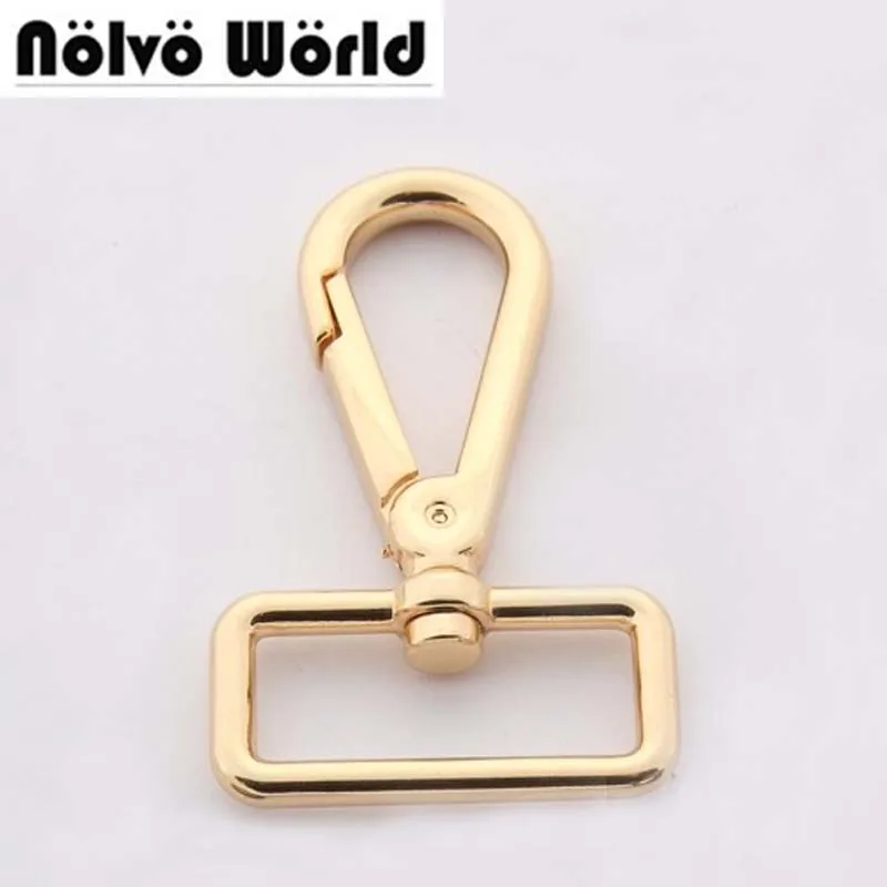 20pcs snap hook 32X60mm 1.2 inch 5 colors swivel hook for bags handbags