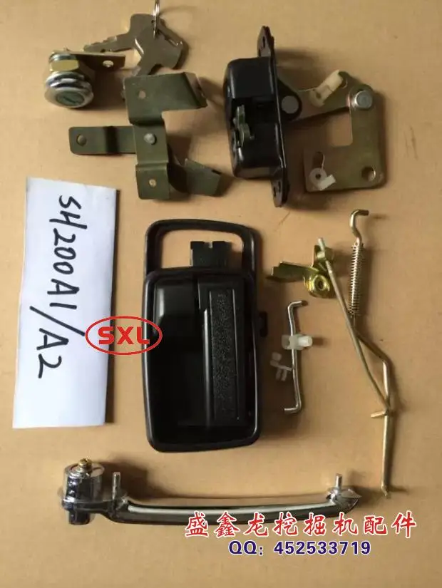 

Excavator fittings, Sumitomo SH200A1/A2 cab door lock, cab door lock assembly