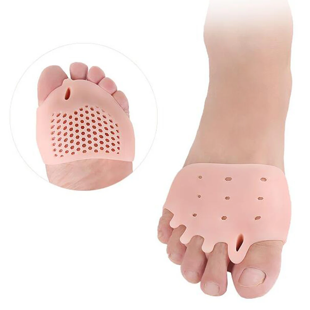 

Silicone Gel Honeycomb Forefoot Pads for Women High Heel Shoes Sore Anti-slip Half Yard Insole Pain Relief Toes Insert Pad