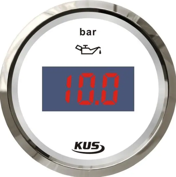 digital fuel pressure gauges fuel pressure meters 12v 24v for auto boat motor home yacht universal
