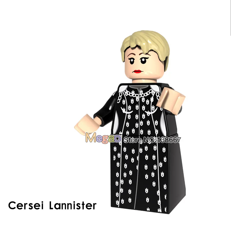 

Building Blocks Single sale Cersel Lannister Catelyn stark PG1057 Robb Stark Arya Stark Sansa Stark John Snow Legoing Gift Toys