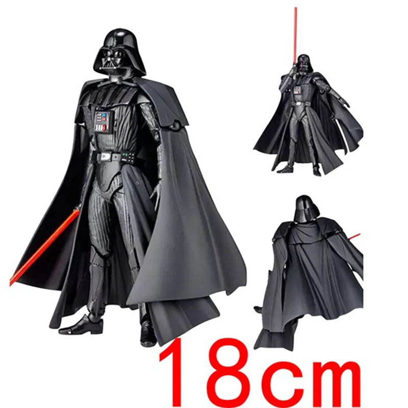 

18cm Star Wars Revo Revoltech Darth Vader Anakin Skywalker PVC Action Figure Toy Model Brinquedos Model Collection Doll Toy