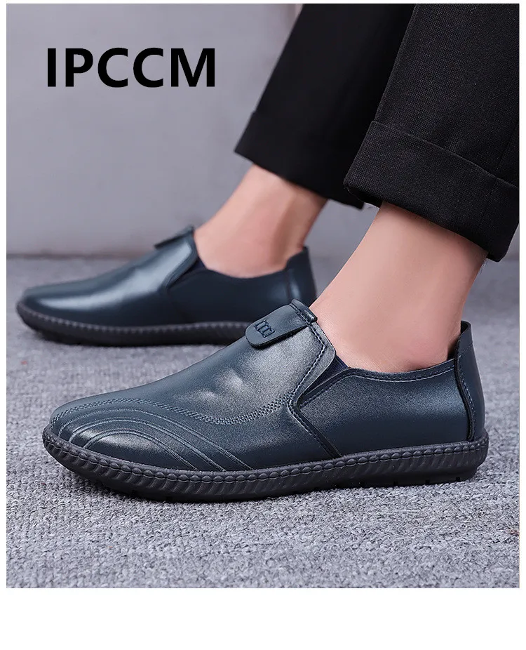 IPCCM Brand 2018 Spring Autumn Men's Sneakers Lazy Shoes Korean Fashion England Driving Non-slip Breathable Travel | Обувь