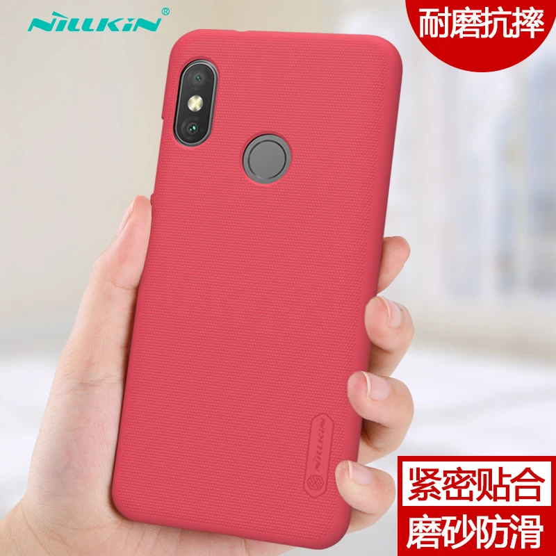 Для Xiaomi Mi A2 Lite чехол Nillkin матовый Жесткий PC Пластиковый чехол для телефона s для Xiaomi Mi A2 a2 Lite чехол Nilkin A2 Lite Capa - Цвет: Red