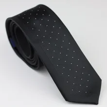 Lammulin галстуки мужские обтягивающие галстуки дизайн каймы черный с серебряным точечным полосатым галстуком из микрофибры модный тонкий галстук 6 см