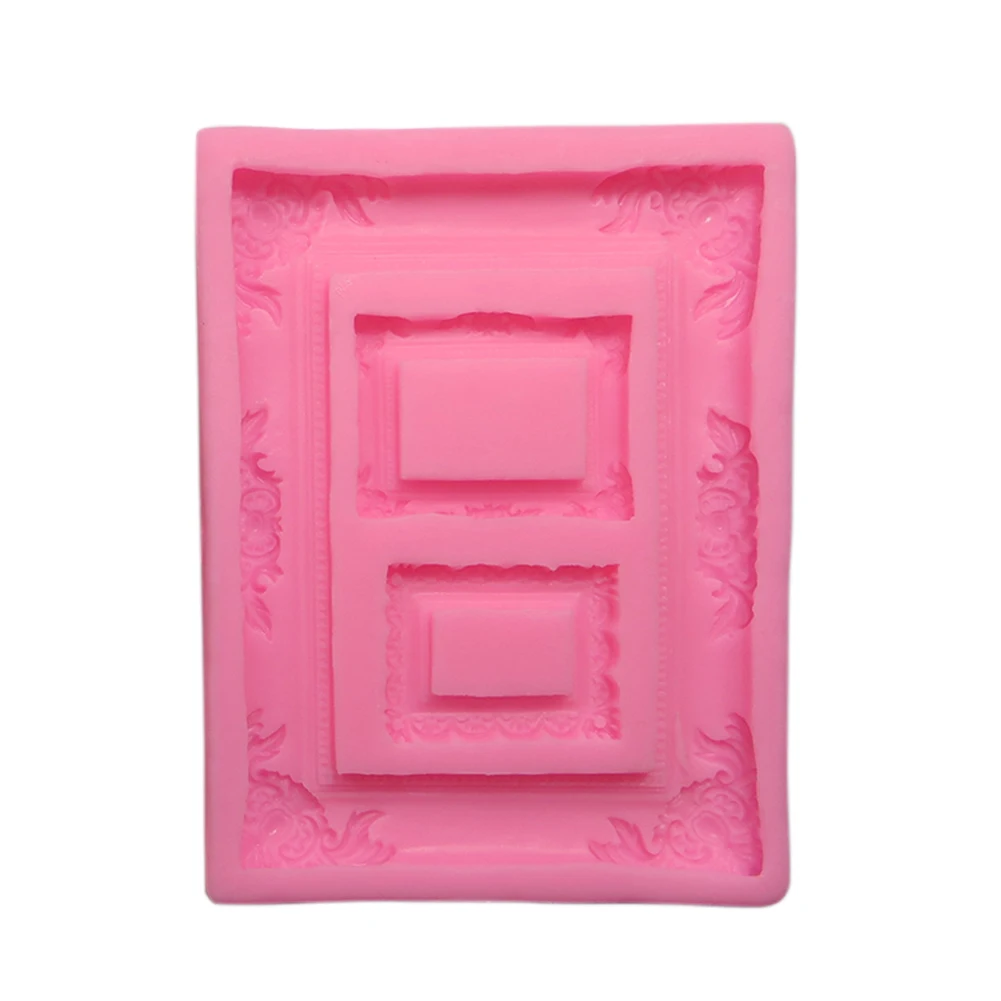 

Soft Silicone Pastry Vintage Cake Decorating DIY Wedding Sugarcraft Fondant Mold Photo Kitchen Baking Tools Chocolate