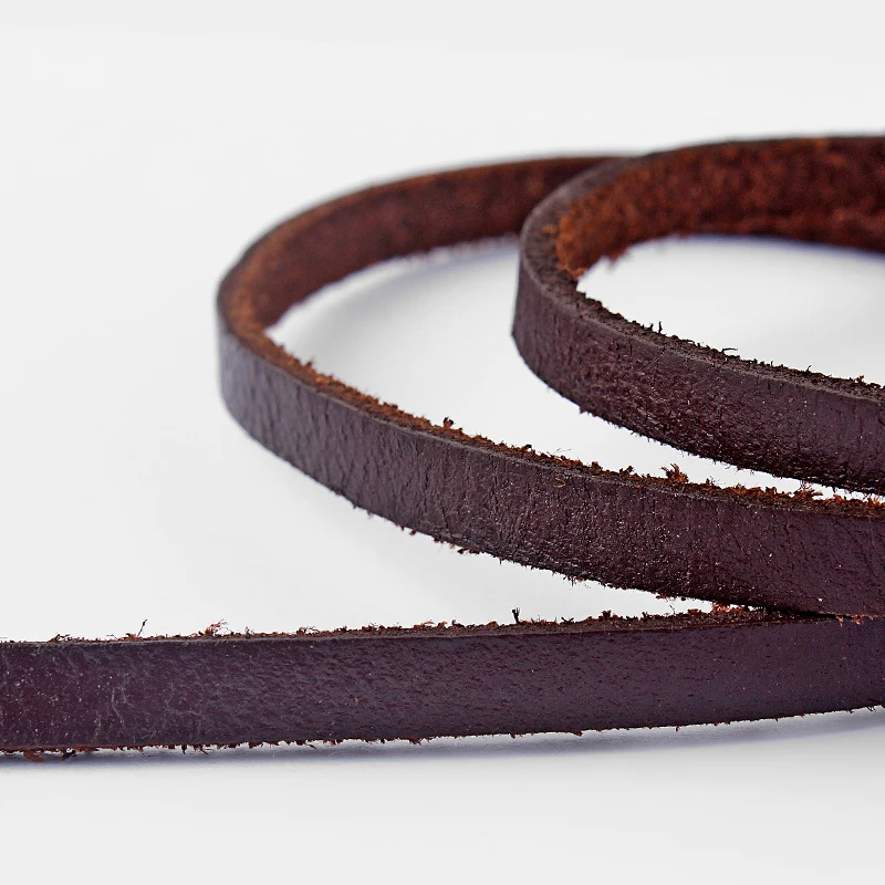 Buy 3Meters High Quality Brown Suede Leather Cord