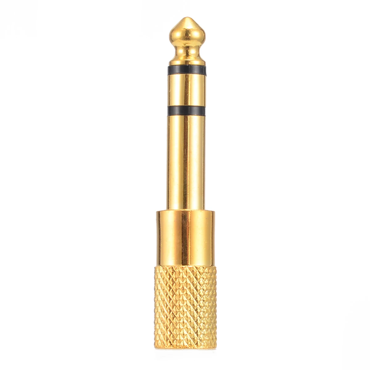 4pcs 3.5mm Male to 6.35mm Female Adapter 6.35 Plug to 3.5 Jack Stereo Speaker Audio Adapter Converter for Headphone Microphone