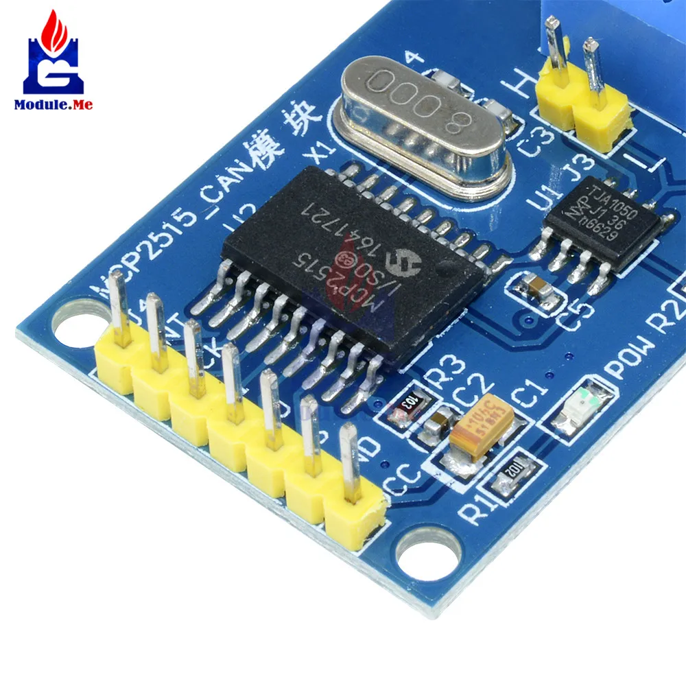 Плата драйвера модуля diymore MCP2515 CAN Bus TJA1050 ReceiverDC 5V SPI интерфейс для Arduino 51 MCU