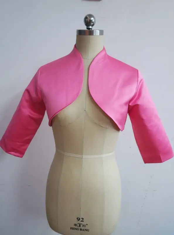 hot pink bolero jacket