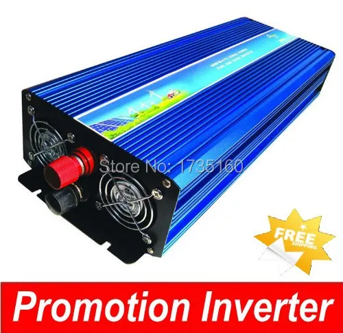 

1500W Power Invertor Pure Sine Wave DC 12V AC 220V solar/wind/car/battery invertor free shipping