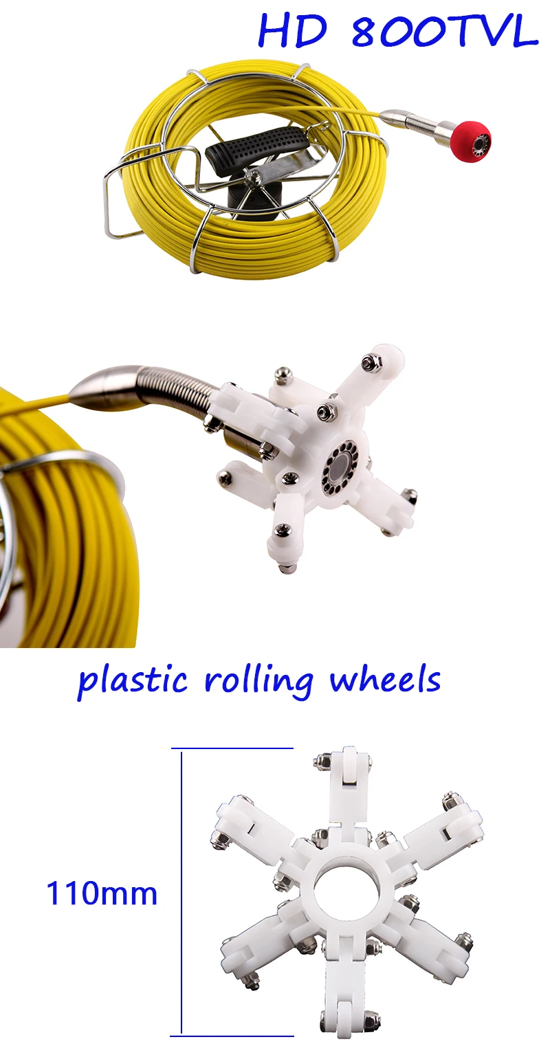 camera with cable & reel
