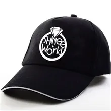 YOUPOP KPOP SHINee 5-й альбом пять ONEW KEY MINHO TAEMIN JONGHYUN черная бейсболка хип-хоп кепка мужские и женские шапки