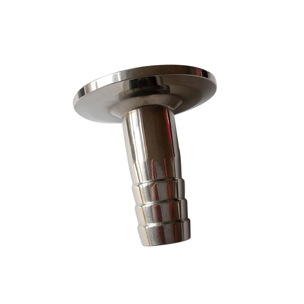 Quot mm sanitary hose barb pipe fitting tri clamp type
