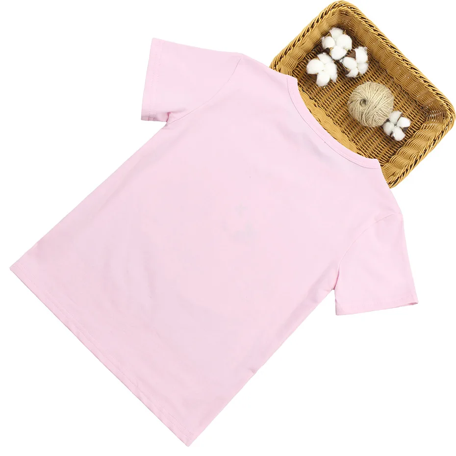 Футболка для девочек, футболка с рисунком панды для девочек, футболка с блестками, летняя одежда для детей-подростков, для девочек 6, 8, 10, 12, 13, 14 лет