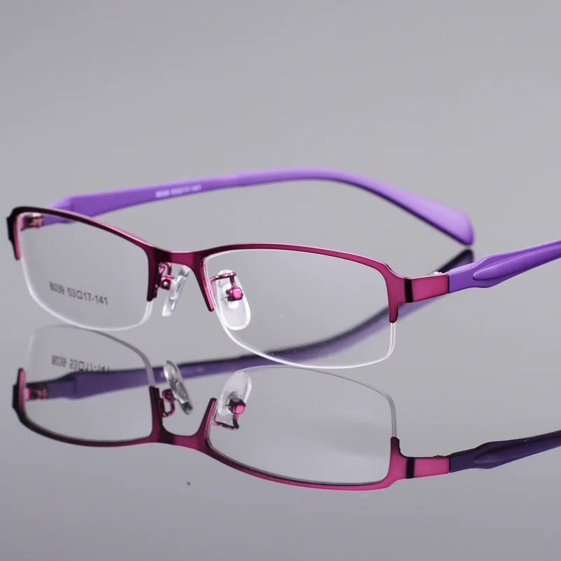 

Retro Women Glasses Frame Clear Lens Oculos De Grau Alloy Luxury Business Eye Glasses Optical Frames Vintage Red Office Eyewear