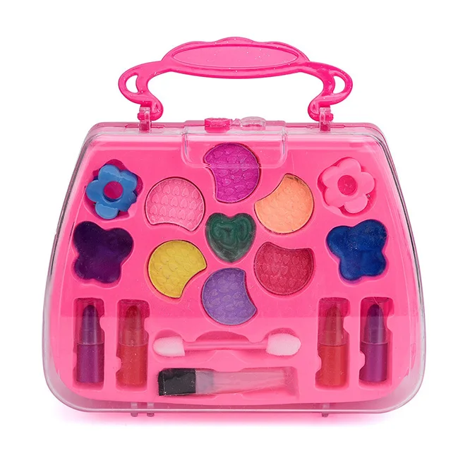 Портативная Игрушка для девочек-принцесс, набор для макияжа, нетоксичные забавные гаджеты, новинка, интересные игрушки для детей