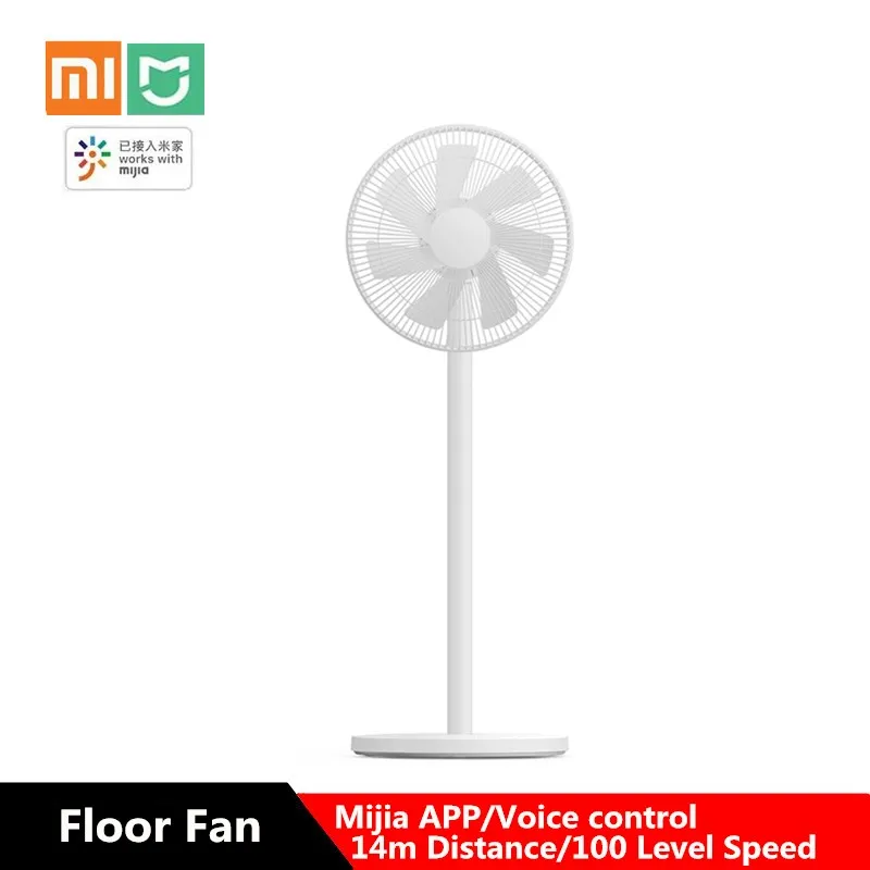 

2019 Xiaomi Mijia 1X DC Frequency Conversion Floor Fan Portable Air Conditioner Natural Wind Mijia APP Control For Smart Home