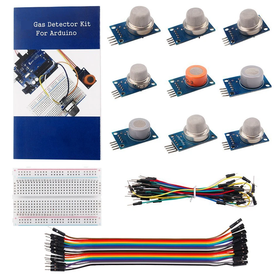 Mq 2 Q 3 Q 4 Q 5 Q 6 Q 7 Q 8 Q 9 Q 135 Gas Sensors Detect Module Air Quality Detector Motion Kit For Arduino Uno R3 Mega2560 Demo Board Accessories Aliexpress