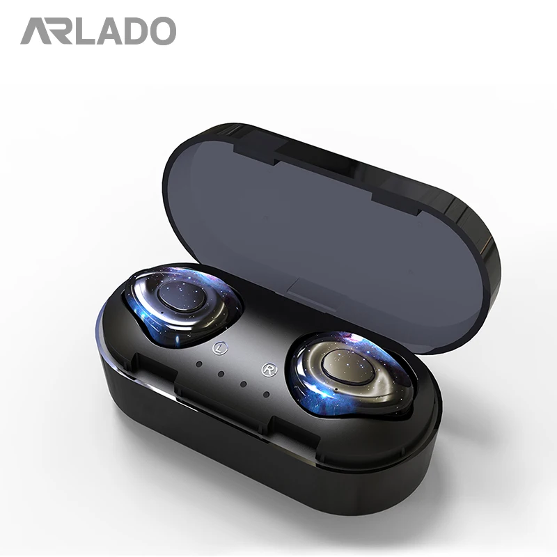 Беспроводные bluetooth-наушники Arlado AIRSUN X1 легкая и портативная стереогарнитура 70 мАч