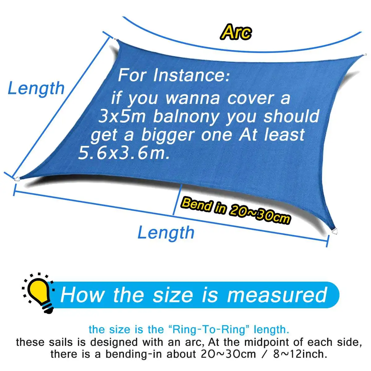 300D 160GSM parasol vela impermeable UV jardín Patio toldo carpa sombrilla refugio cuadrado rectángulo 300D 160GSM parasol vela impermeable UV jardín Patio toldo carpa sombrilla refugio cuadrado rectángulo