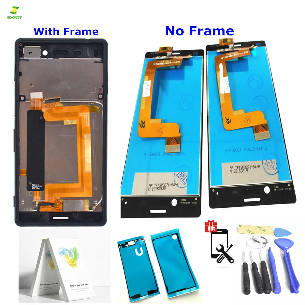 M4 1280x720 рамки ips для Sony Xperia Aqua ЖК-дисплей Дисплей E2303 E2306 E2353 E2312 E2333 E2363 Сенсорный