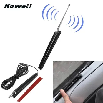 

KOWELL 12-24v Universal Car Auto Retractable Roof AM/FM Radio Signal Antenna Aerial Extend for Lada for Volkswagen VW for KIA