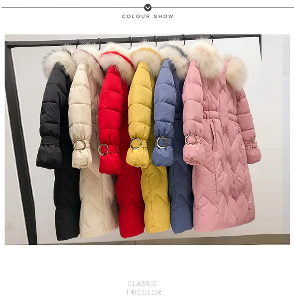 PinkyIsBlack/ Длинные парки из искусственного меха, зимняя женская пуховая куртка, плюс Размер 3XL, утепленная верхняя одежда, зимнее пальто с капюшоном, Женская куртка