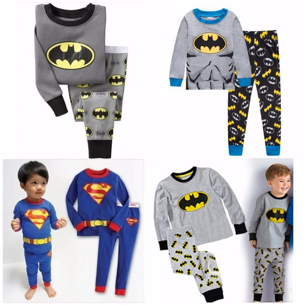 

New Spring Autumn Kids Pajamas Baby Boys Clothing Long Sleeve NEW Cotton shirts + pant casual Childrens Pyjamas Pijamas P01