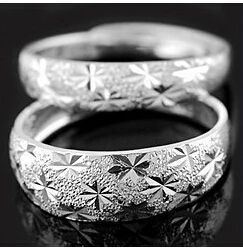 Anenjery, обручальные кольца, 925 Стерлинговое Серебро, для женщин и мужчин, звездное кольцо, кольца для открытия, Anel, подарок на день Святого Валентина, anillos S-R40