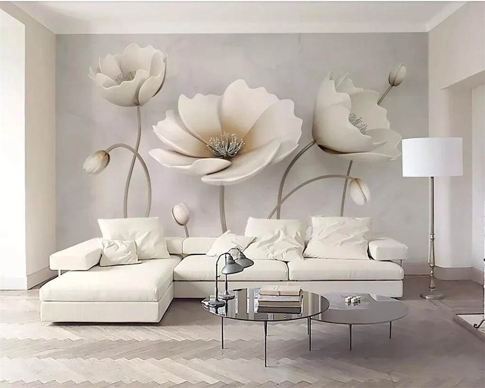 nordic marble texture wallpaper para tv 3d 01