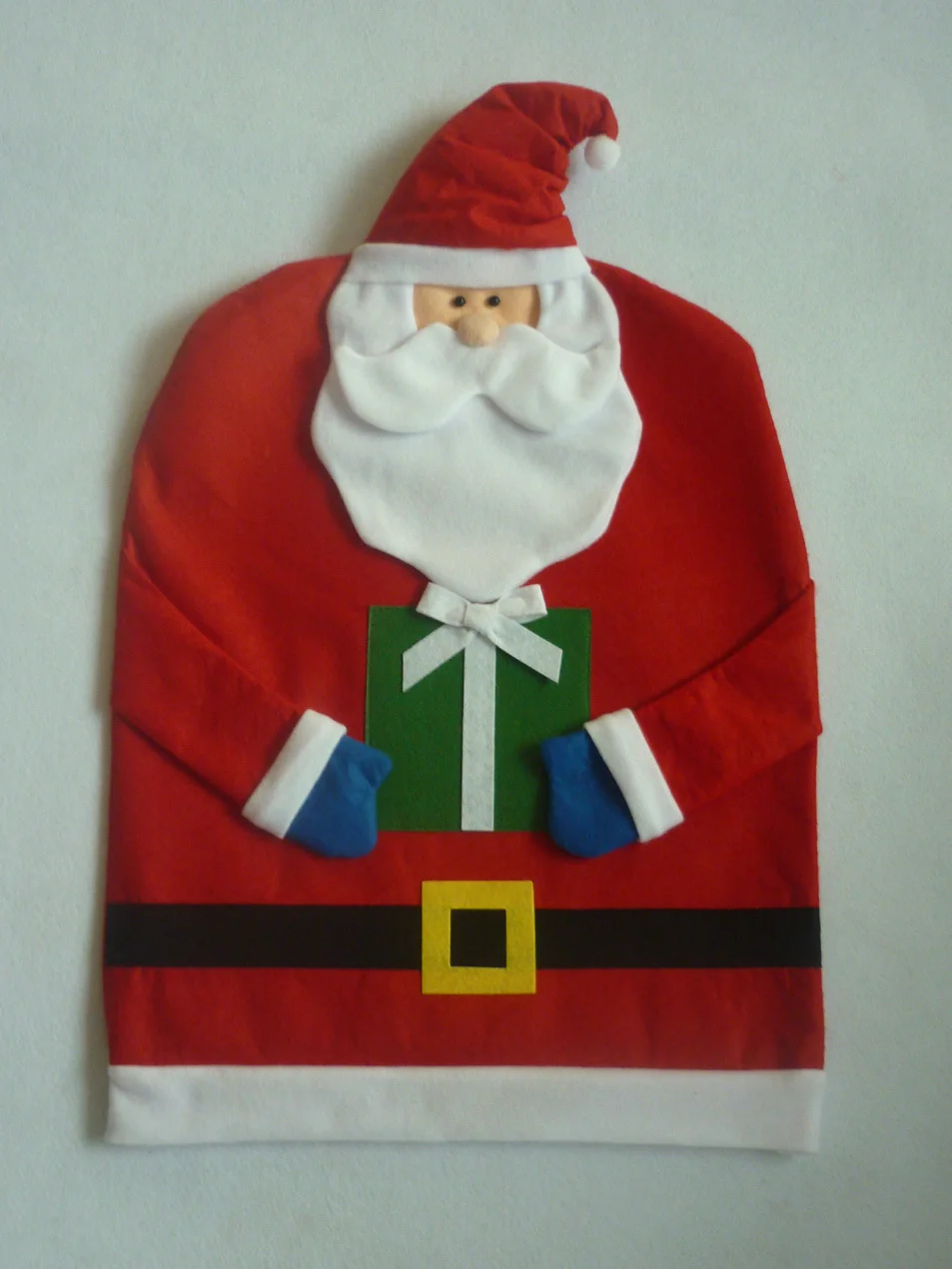 1 Pair Mr Or Mrs Santa Claus Christmas Dinner Decoration Kitchen Chair Covers Chairs Hats Banquet Caps In From Home Garden On