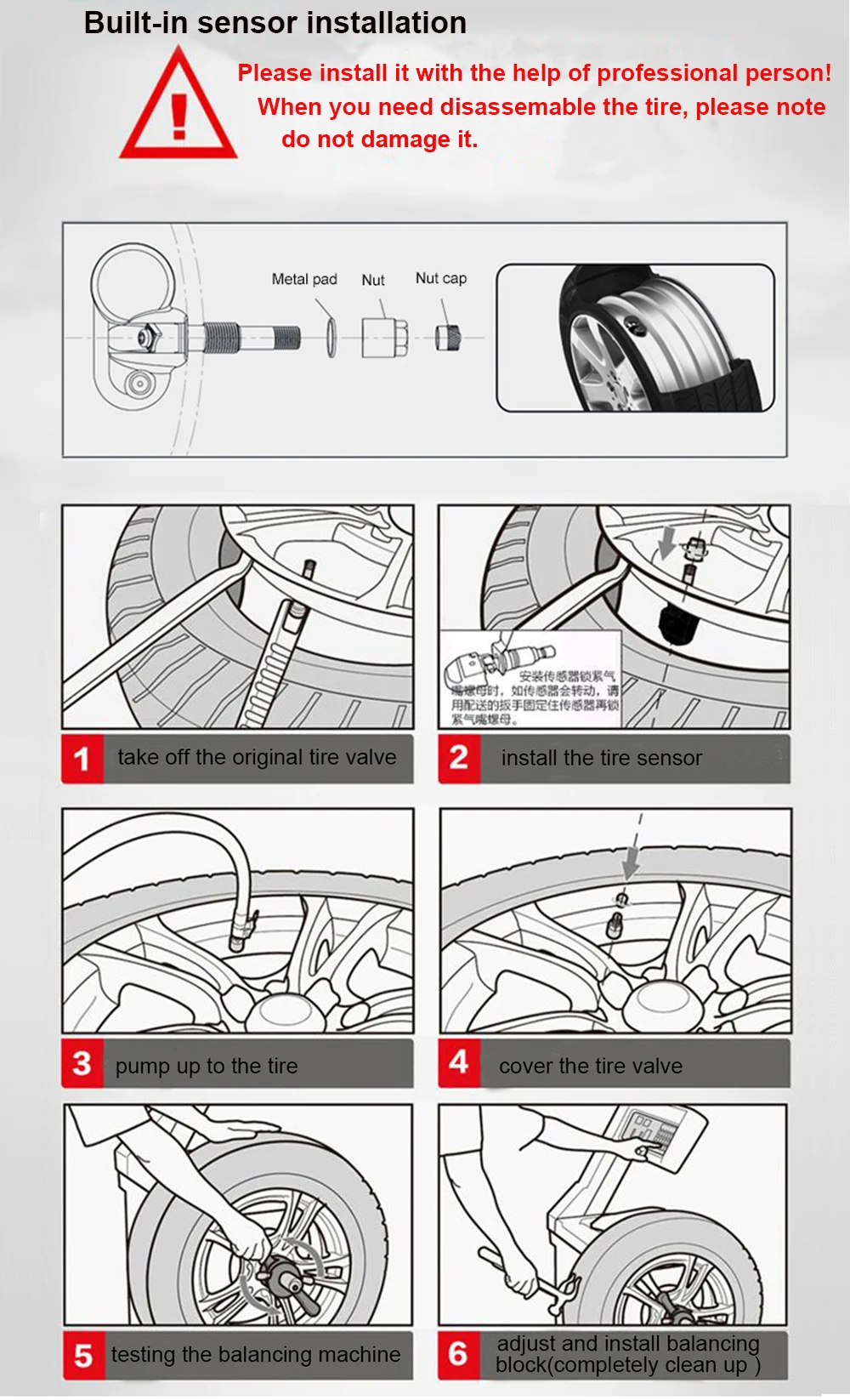 TPMS система контроля давления в шинах TPMS ЖК-экран 4 датчика прикуриватель в режиме реального времени tpms автомобильный детектор диагностический инструмент