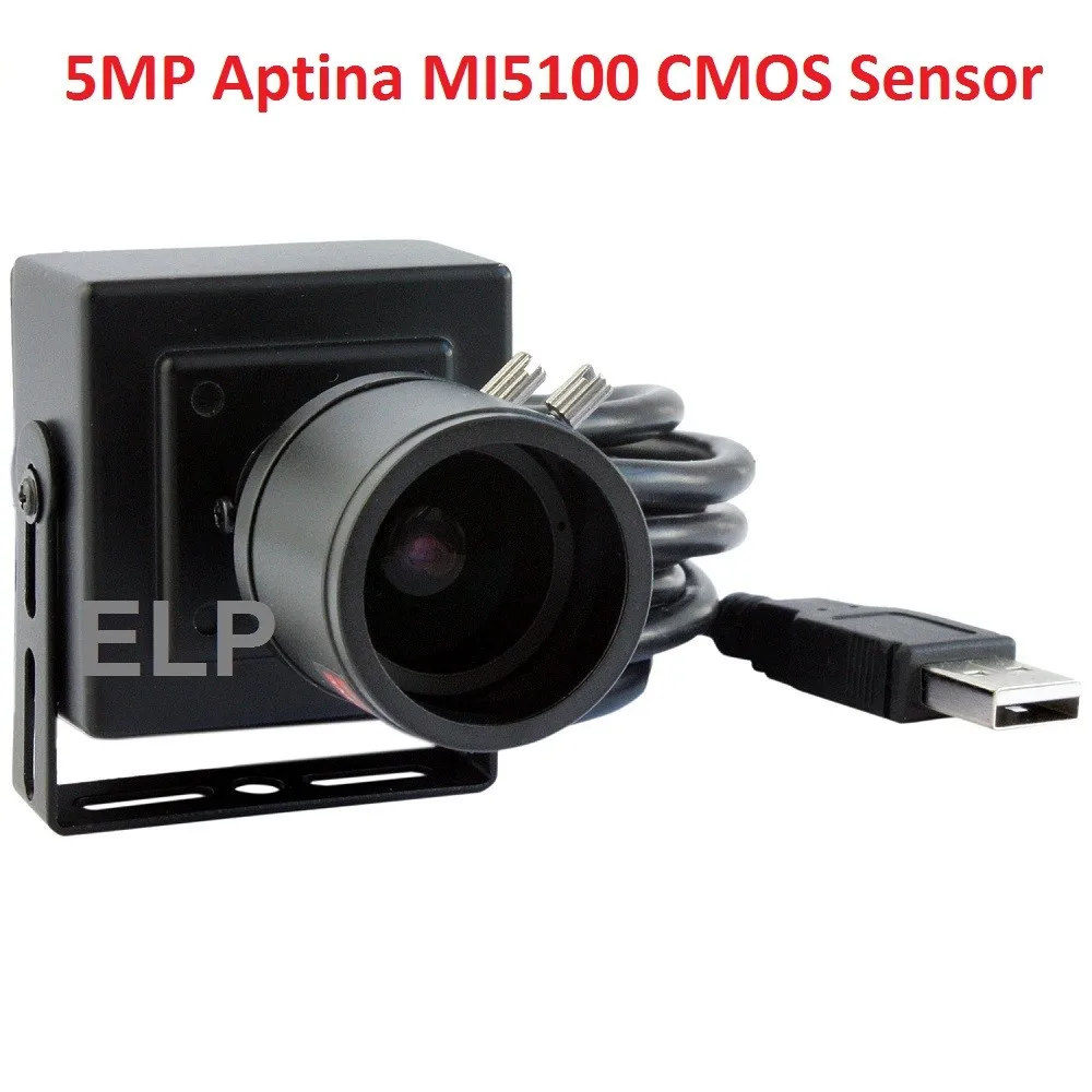 5MP HD Aptina MI5100 CMOS 2,8-12 мм варифокальный cctv Мини Промышленная USB камера с высоким разрешением fps, высокоскоростная веб-камера