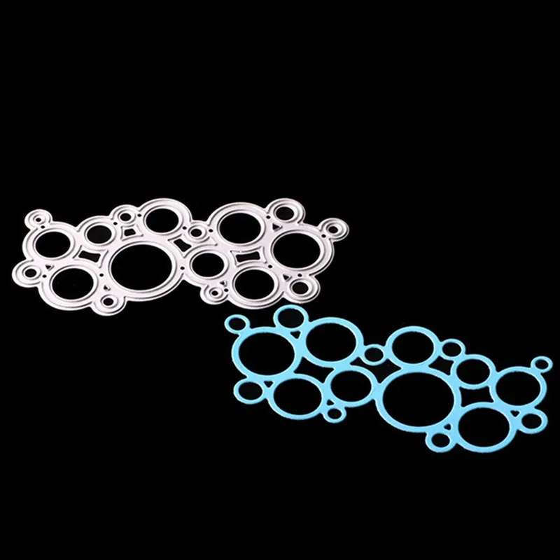 

New Cutting Dies DIY Series Of Circular Ring Foam Paper Carbon Steel Knife D019