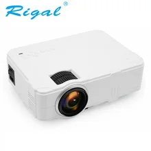 Rigal RD812 Mini LED font b Projector b font WiFi Wireless Wired Sync Display LCD 3D