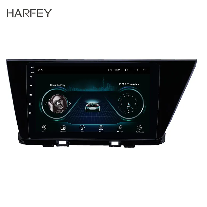 

Harfey 9"Android 8.1 Radio for Kia Niro 2016-2019 Bluetooth Wifi HD Touchscreen GPS Navi support Carplay DVR OBD Rearview camera